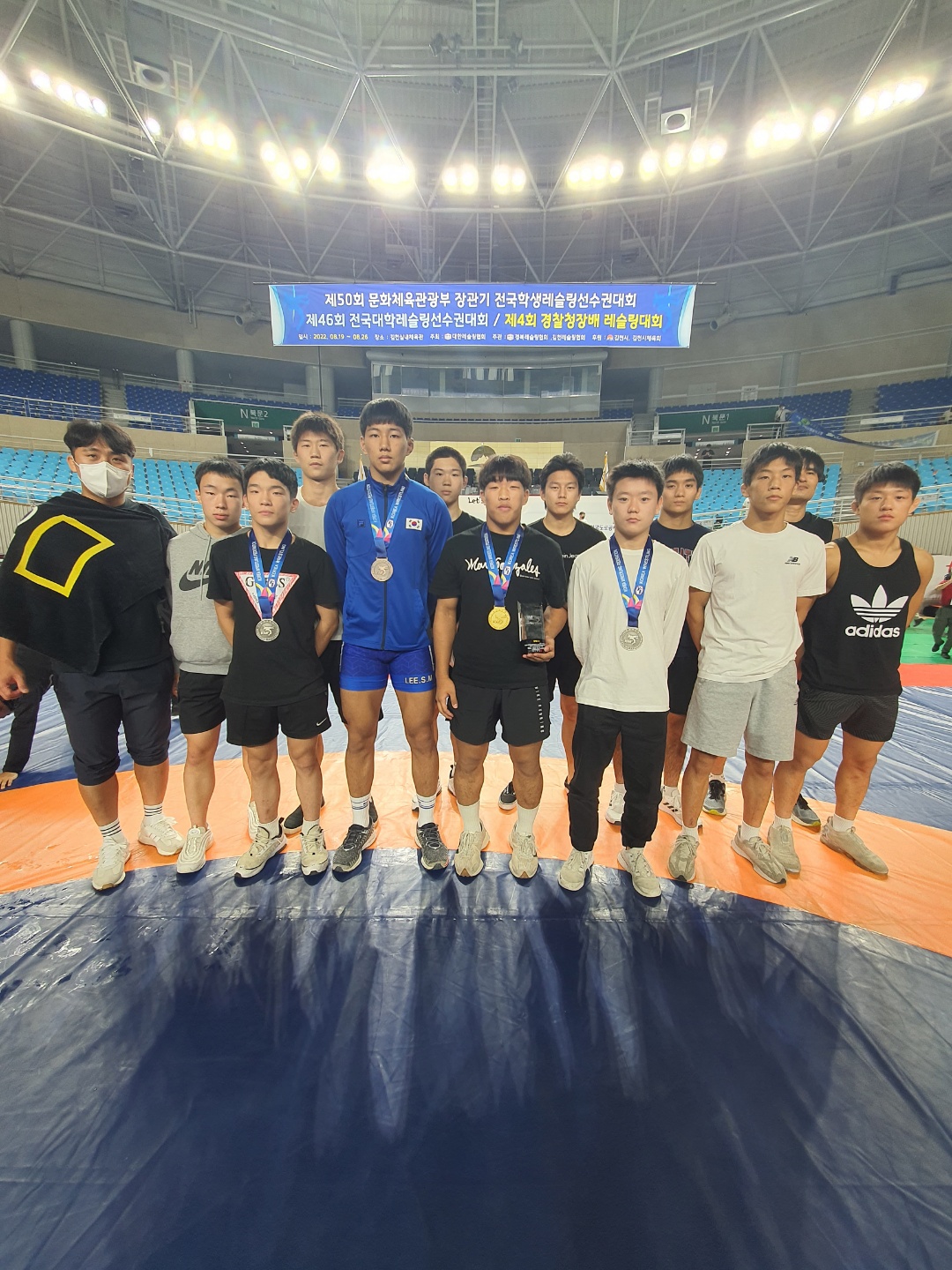 제50회 문화체육관광부장관기 전국 레슬링 대회 사진